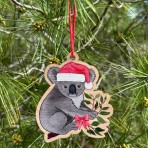 Wooden Christmas Decoration | Australian Koala Wooden Christmas Decoration | Australian Koala